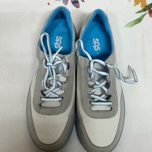 SAS Light Gray and White Athletic Shoes